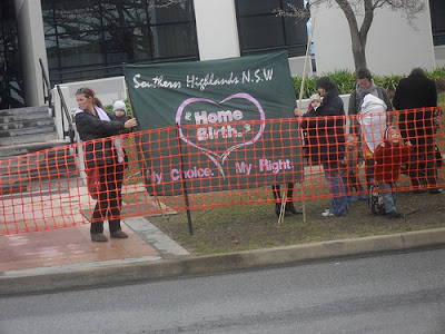 midwives protest