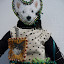Dweezil, mixed media by Marcella Stasa