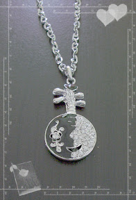 Musical Instument, Symbol, Teddy Bear, Mickey Key, Lock & Scorpio Necklace