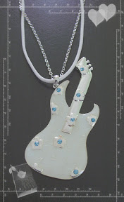 Musical Instument, Symbol, Teddy Bear, Mickey Key, Lock & Scorpio Necklace