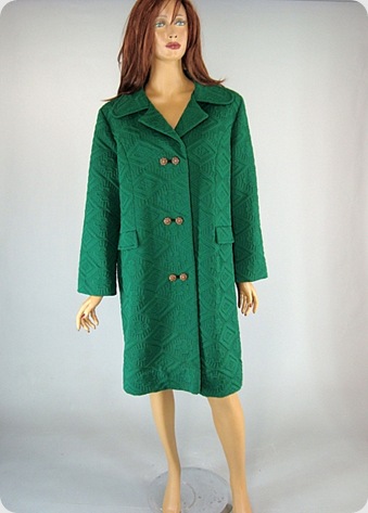 Vintage Green Coat1