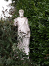 Butterfly Garden Priest Statue 
