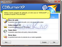 GRABAR CD AUDIO grabar cd audio:
