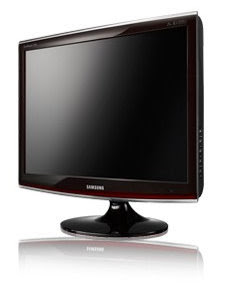 Samsung SyncMaster T220 Från sidan
