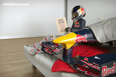 Red Bull Vettel lazy liz 2