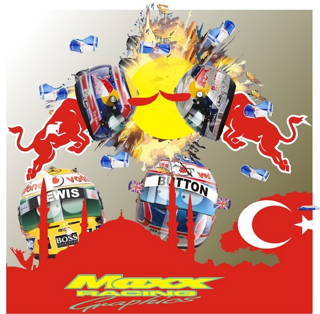 битва Red Bull на Гран-при Турции 2010