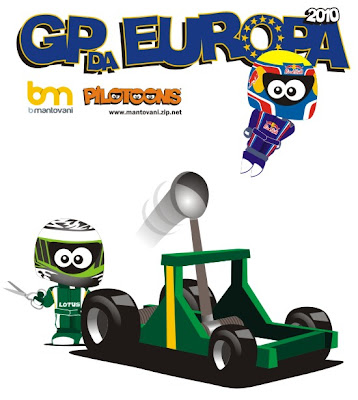 pilotoons Гран-при Европы 2010