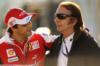 Фелипе Масса и Эмерсон Фиттипальди на Гран-при Италии 2010