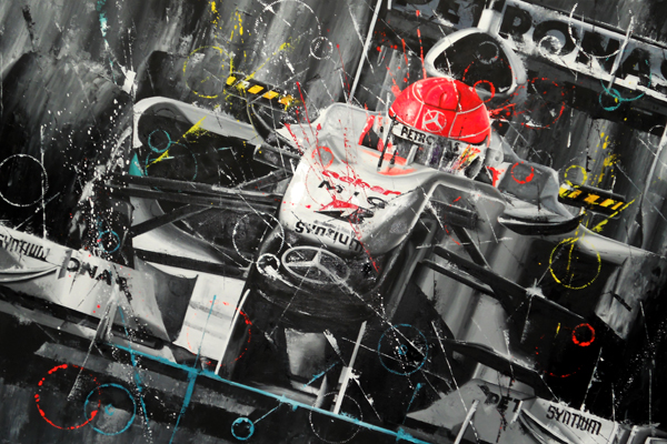 Михаэль Шумахер Mercedes GP Art Rotondo