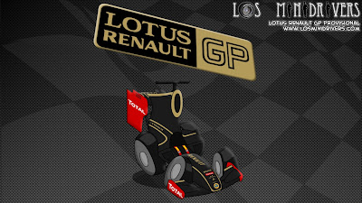 новая раскраска Lotus Renault GP Los MiniDrivers
