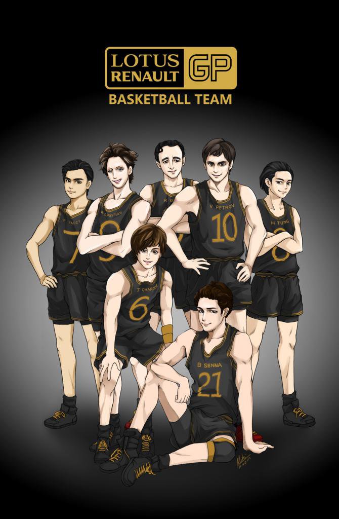 баскетбольная команда Lotus Renault