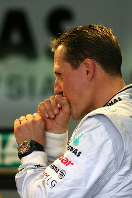 Михаэль Шумахер не против пыхнуть на Гран-при Малайзии 2011