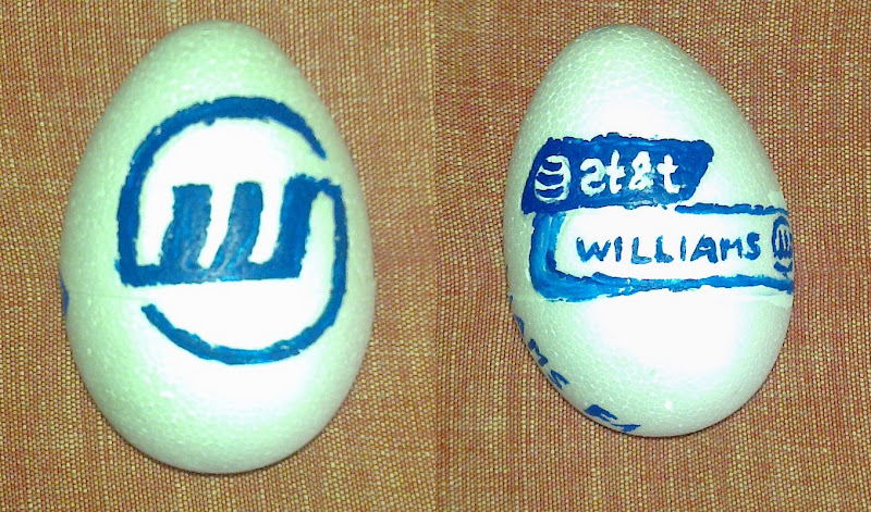 Easter Eggs F1 2011 Williams