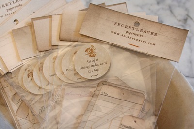 Recycled gift tags 72