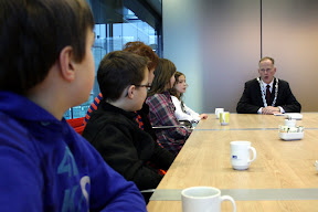 Kinderen en burgemeester