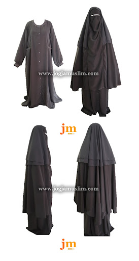 Jual Murah Pakaian Muslim Setelan Jubah Akhwat Dewasa Cadar Rit Warna Abu Abu Jogjamuslim jual murah pakaian muslim setelan jubah akhwat dewasa cadar rit warna abu abu jogjamuslim