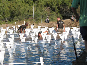 Bob coming through the Mud Pit getting yelled at by the Marines.