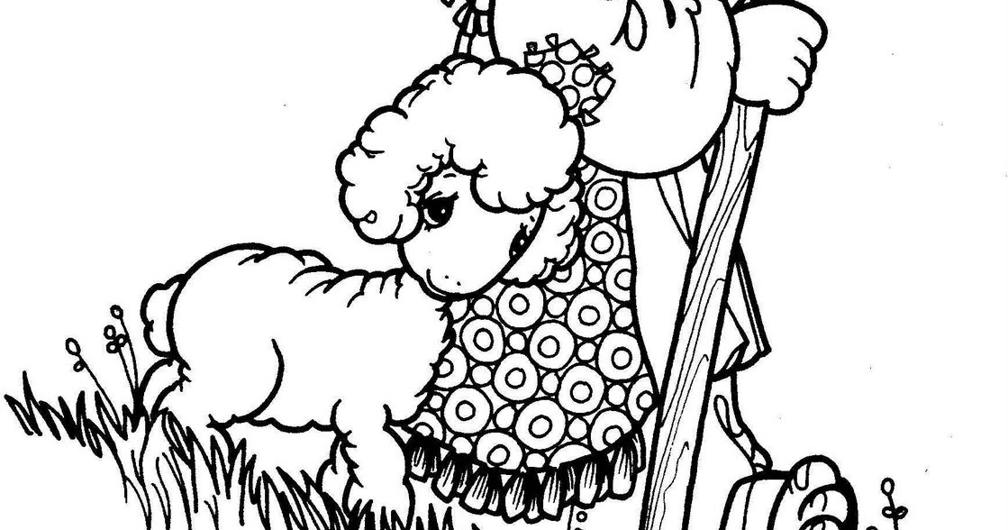 Shepherd precious moments coloring pages | Coloring Pages