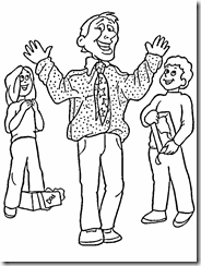 Father's day coloring pages