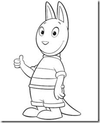 backyardigans coloring pages