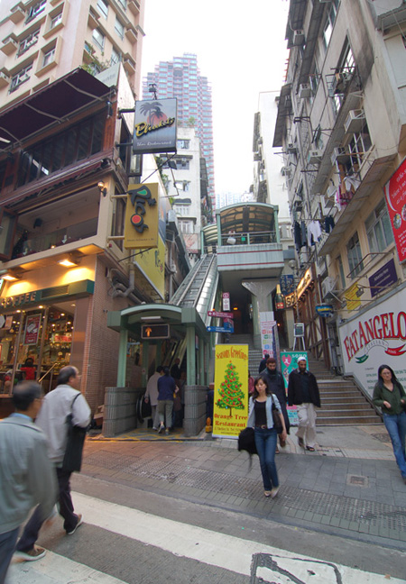 The Escalators of Hong Kong