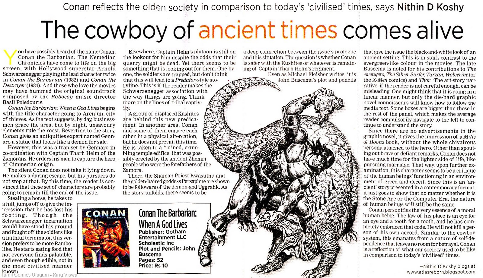 [Indian Express Zeitgeist Page 3 Dated 24-01-2009 Conan Article[2].jpg]