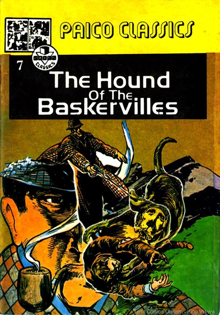 Paico Classics English Edition Issue No 7 Dated Oct 1987 Sherlock Holmes Hound of Baskerwille Cover