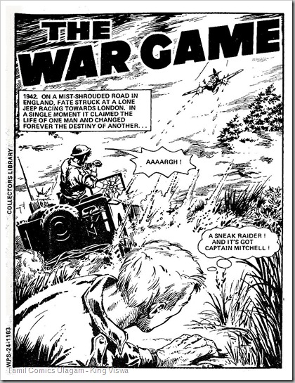 True War Pictire Stories Issue No 24 1st Page