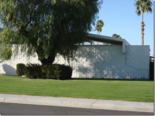 Palm Springs Modern Architecture and the Use of Screen Block