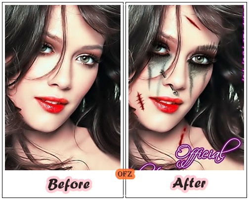  PhotoScape Vampire Effects 