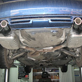 A 4 & ABT Rear spoiler & exaust