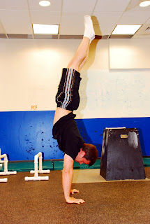 THE Handstand Jim shows us the meaning of balance.