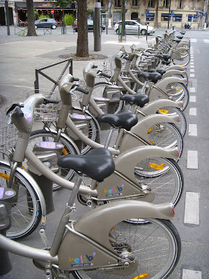 ベリブのレンタル用自転車