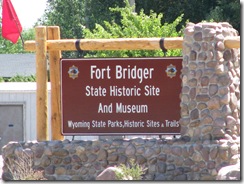 1588 Museum at Fort Bridger WY