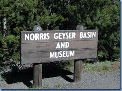 9109 Norris Geyser Basin YNP WY
