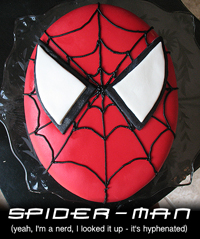 Spiderman Cake and Homemade Marshmallow Fondant