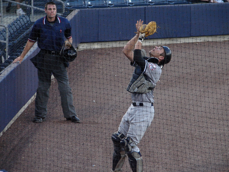 Austin Romine, Charlotte Stone Crabs vs Tampa Yankees 7-26-2009