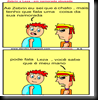 Tirinhas Zebrin e Leza