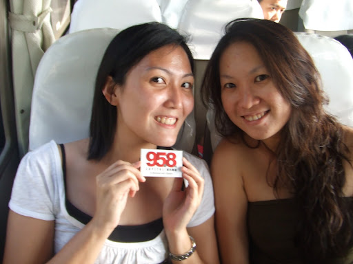 one of the journalist,this pic was for my mum! Lin Hui & I !