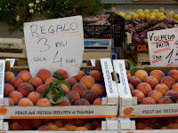 Market in Zoagli, Italy