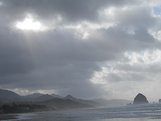 Morning after a storm on the Oregon Coast (Thanksgiving 09)