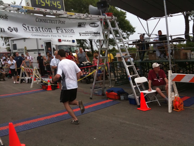 finishing the race