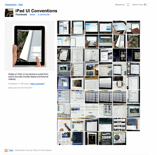 iPad UI Conventions (Flickr)