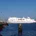 Obraz 019.jpg, OUISTREHAM - Ce car-ferry vient de commencer son voyage pour Portsmouth (Royaume-Uni) // Prom wyplywajacy do Portsmouth w Anglii, Basse Normandie // Dolna Normandia