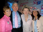 Judy, ACS National CEO John Seffrin and Carol Seffrin, Stacy