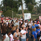 The walk begins at Laurel St. bridge in Balboa Park