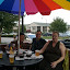 Hiro, Neil and Gwen at Tin Roof