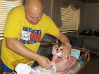 Rick's first diaper change