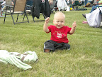 I think Noah ate a lot of grass.