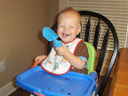 Look at my huge spoon!